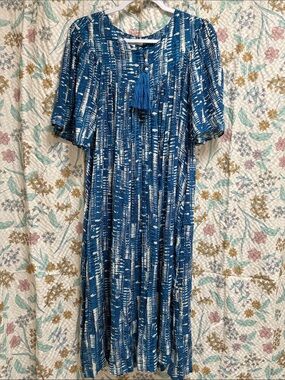 Go Softly Patio Dress/Housedress/MuMu